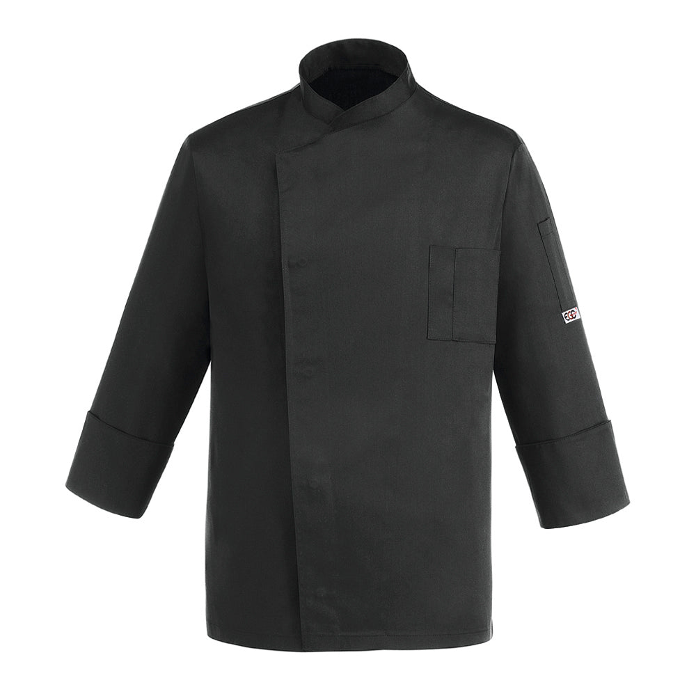Giacca Chef Uomo Traspirante – Bottoni a Pressione, Tessuto Resistente per Cucina - CHEAP