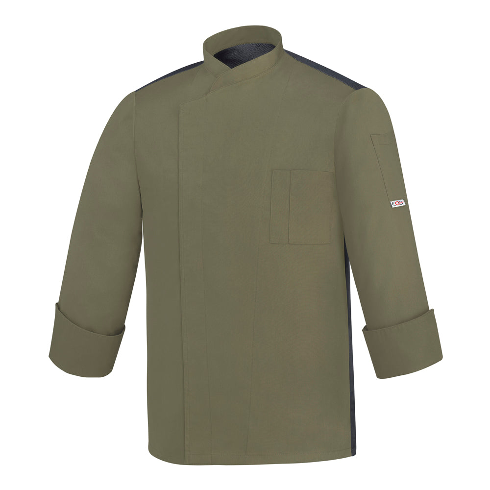 Giacca Chef Uomo Manica Lunga Traspirante – Schiena Air Plus, Comoda e Resistente - OTTAVIO