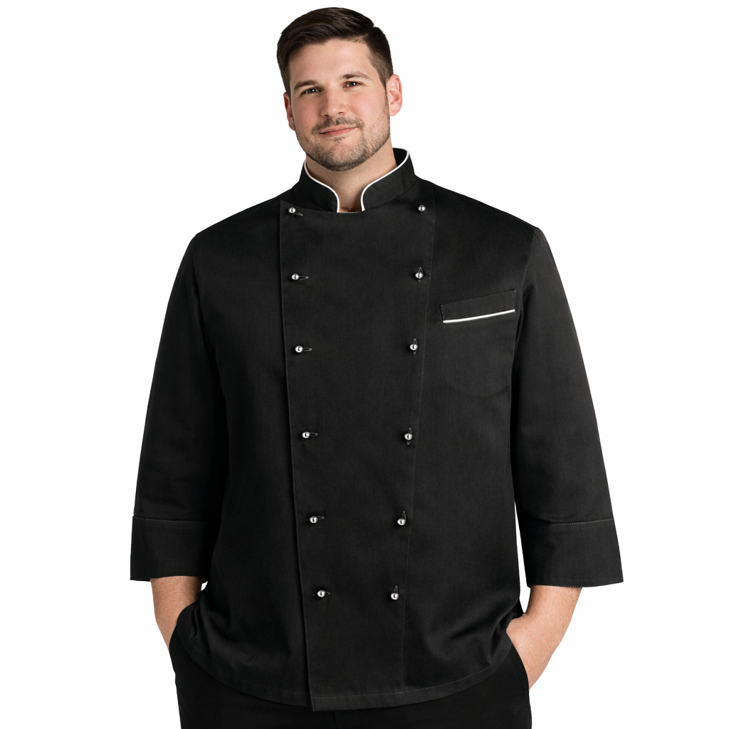 Giacca Chef Taglie Forti Professionale – Vestibilità Ampia e Comfort per Cucina - Fat Boy