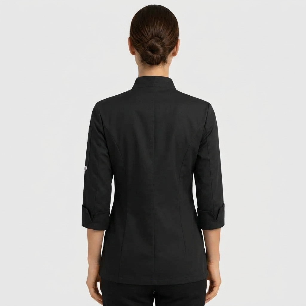 Giacca Chef Donna Traspirante – Vestibilità Femminile, Leggera in Microfibra Air Plus - EASY GIRL