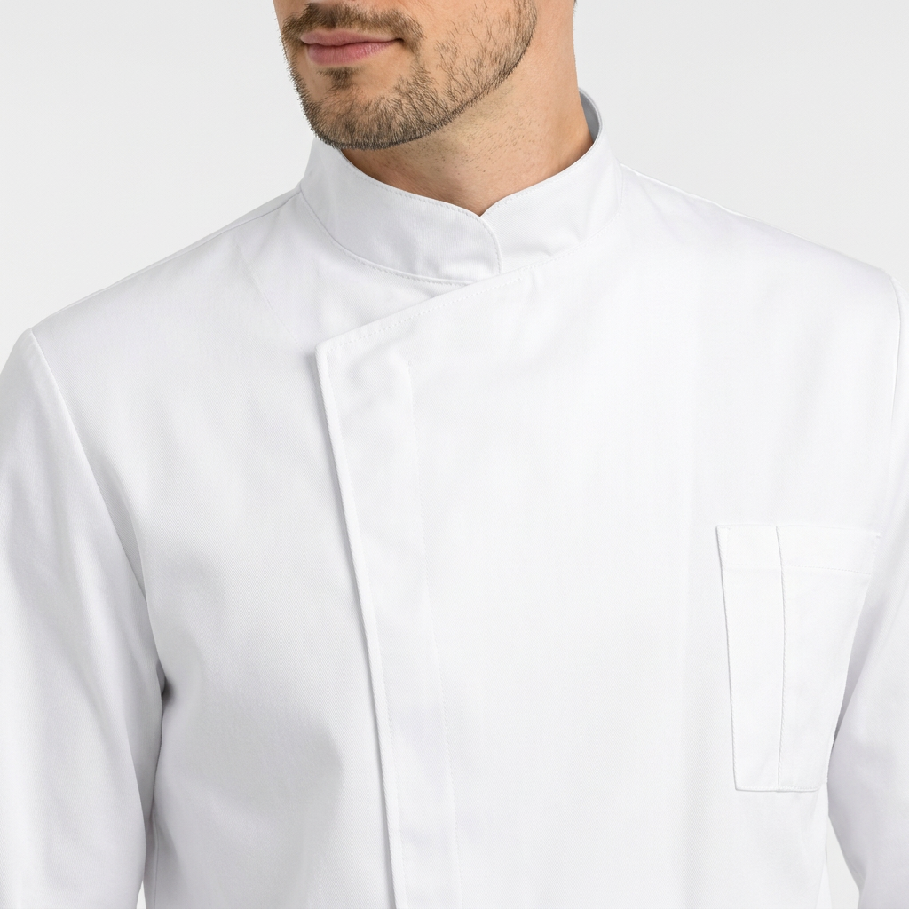 Giacca Chef Uomo Manica Lunga Traspirante – Schiena Air Plus, Comoda e Resistente - OTTAVIO